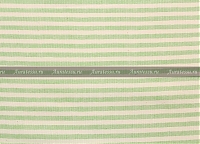 Хлопок костюмный стрейч молочные и зелёные меланжевые полосы