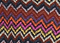 Джерси Missoni разноцветный узор зиг-заг